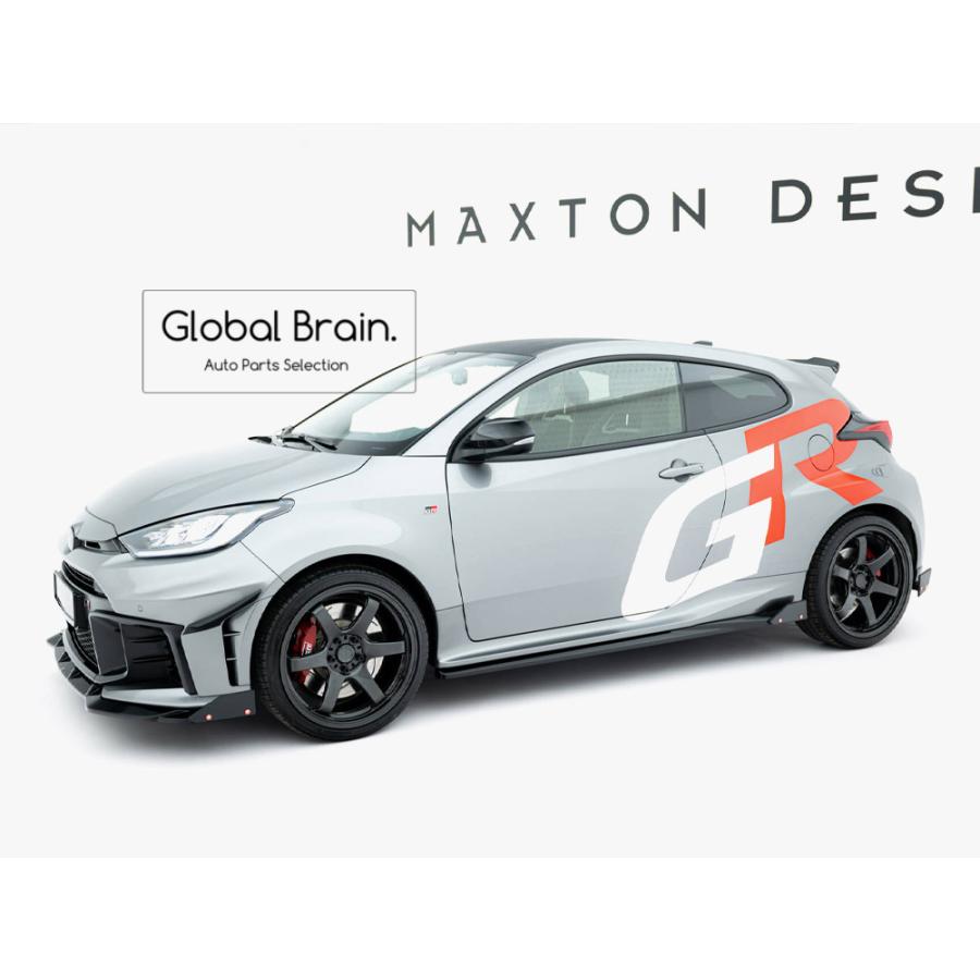 専用出品　ＧＲヤリス ＨＫＳサイドスカート　右側未使用、左側補修品 トヨタ（TOYOTA） GR ヤリス 後期 サイド スカート カバー スポイラー+