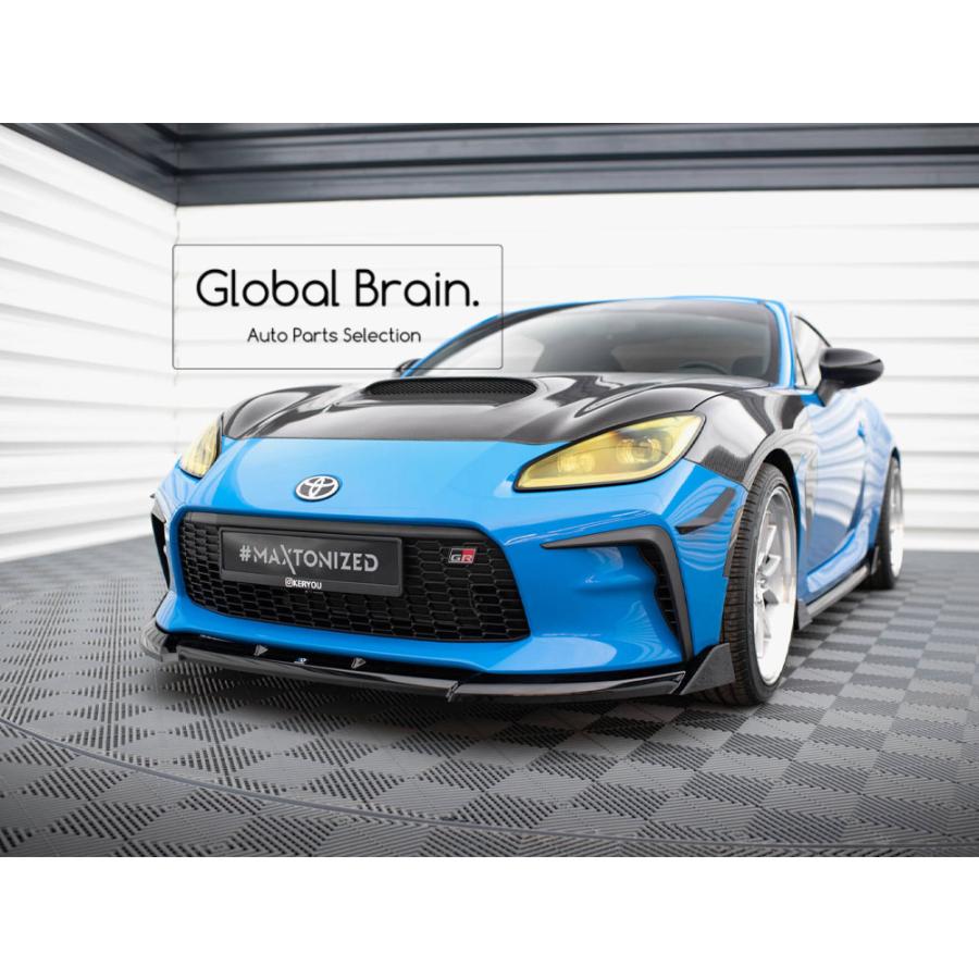 86 トヨタ GR ZN8 フロント リップ スポイラー V3 : Global 86 トヨタ GR ZN8 フロント リップ スポイラー V3 : Global