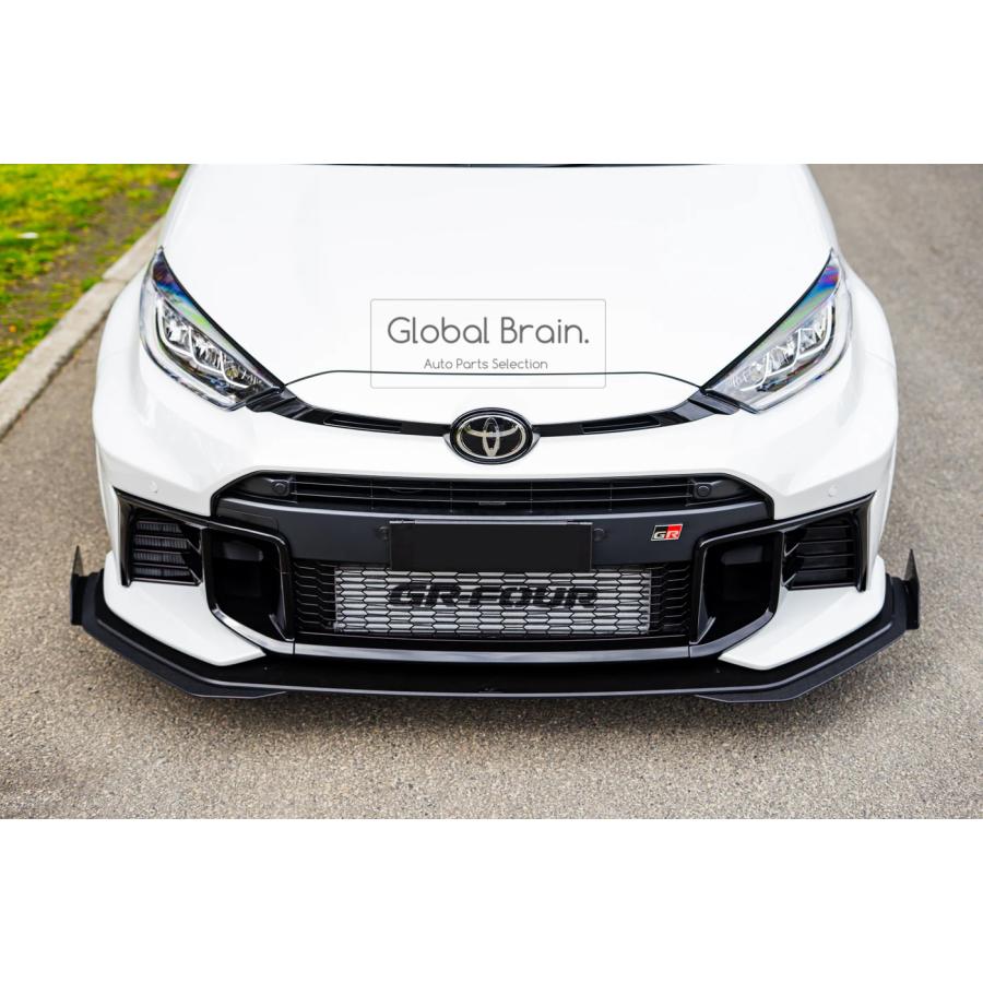 GRヤリスフロントスポイラー擦り傷あり フロントリップスポイラーの小傷を補修【#44 TOYOTA GR YARIS RS