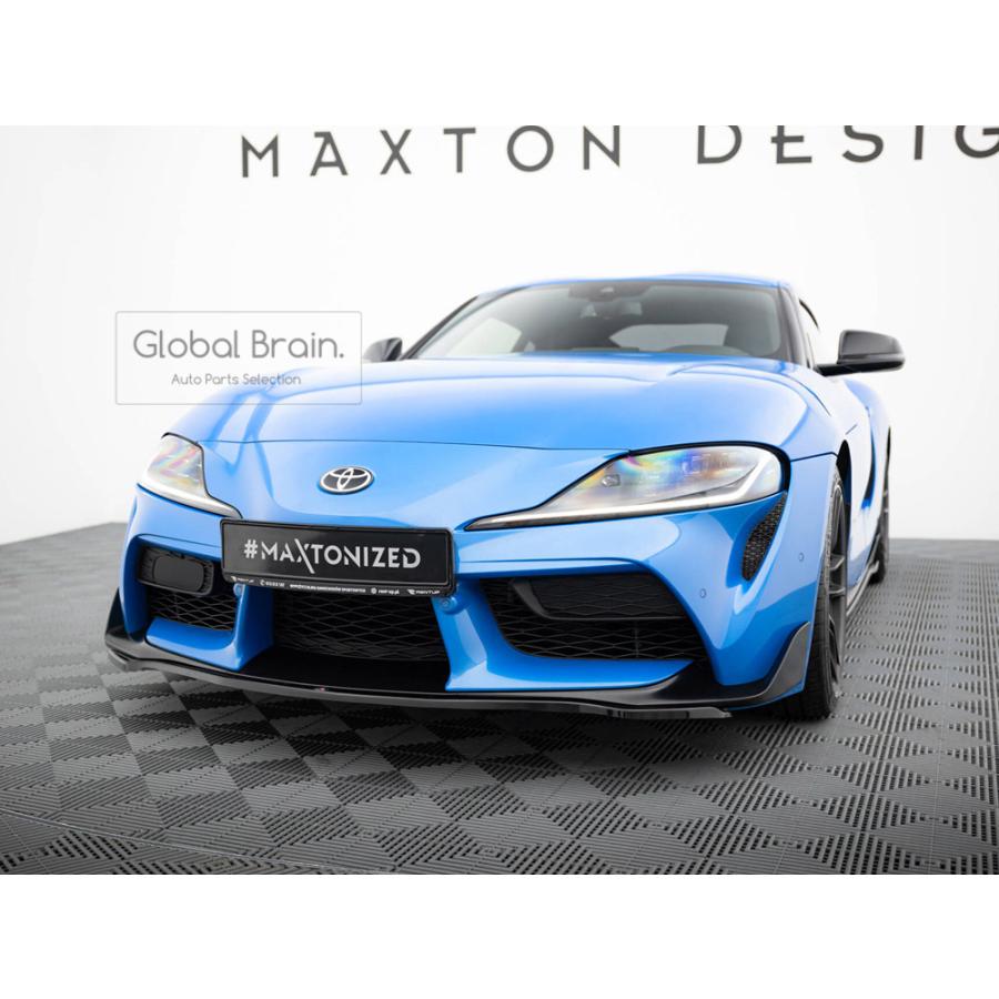 トヨタ スープラ A90 DB フロント リップ スポイラー V3 toyotasupraa90dbfrontv3maxton