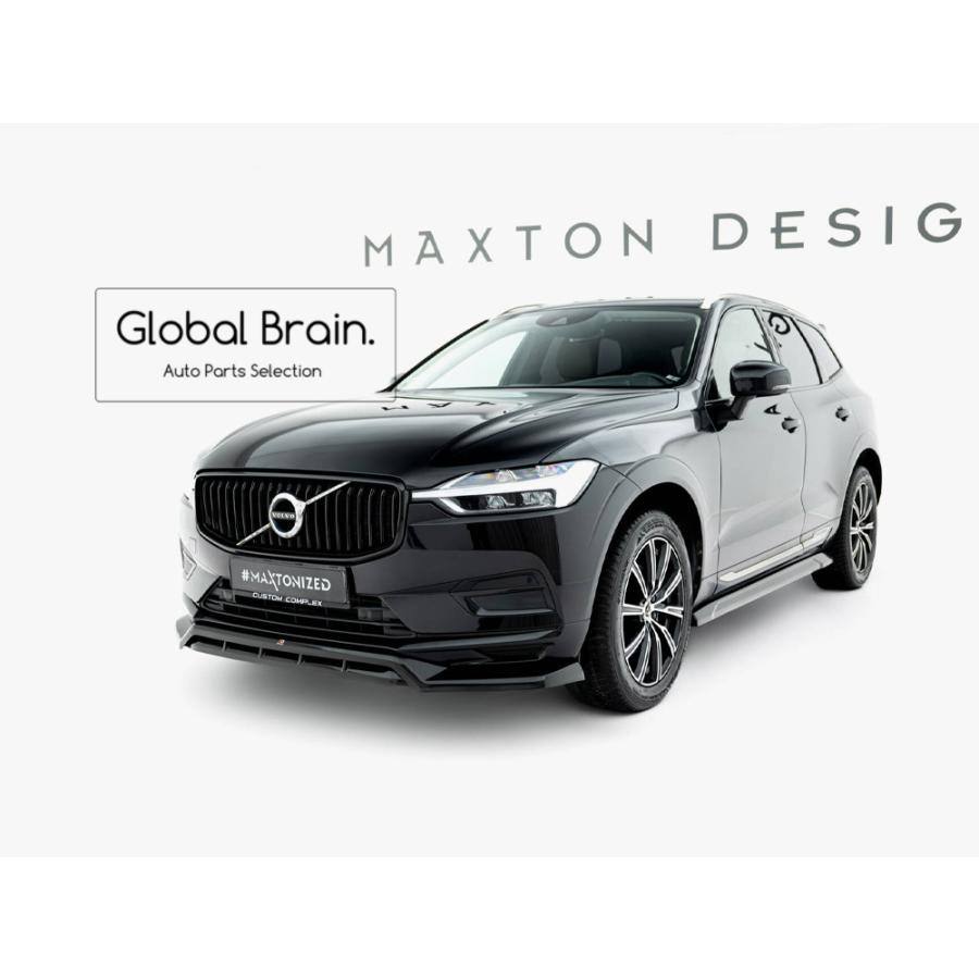 ボルボ（VOLVO） 2017-2021 XC60 フロント リップ スポイラー : Global