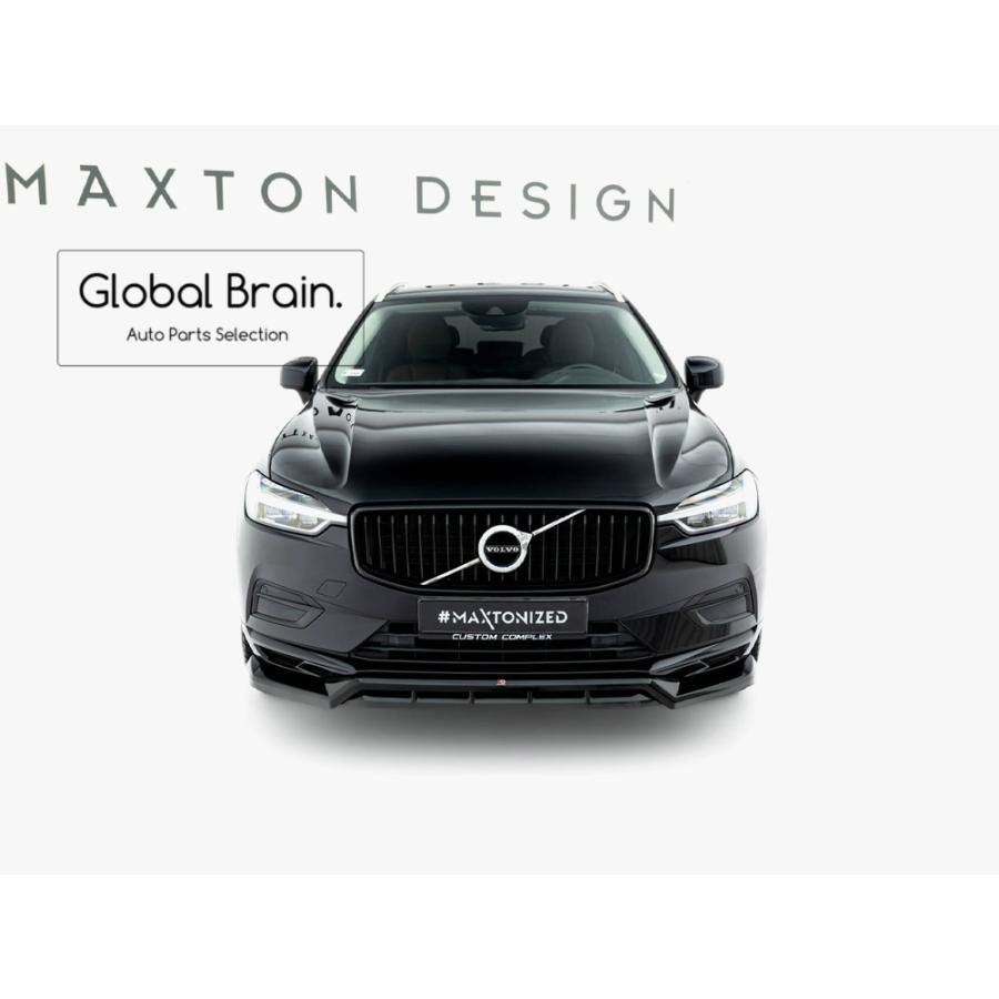 ボルボ（VOLVO） 2017-2021 XC60 フロント リップ スポイラー : Global