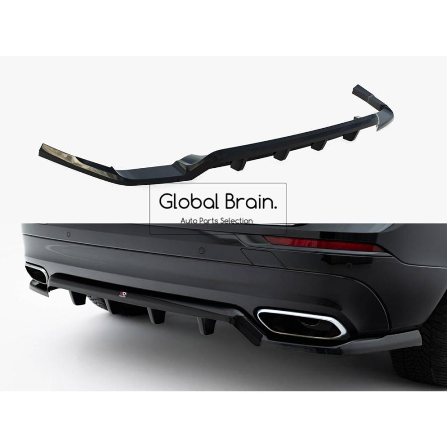 ボディとホイール、ディフューザー ボルボ（VOLVO） 2017-2021 XC60 リア ディフューザー スポイラー