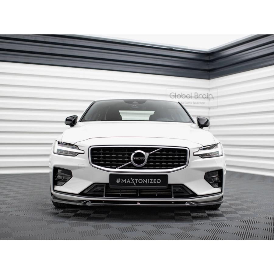 【未使用】VOLVO V60/S60 フロントリップスポイラー ボルボ 2010- S60 V60 フロント リップ スポイラー : Global
