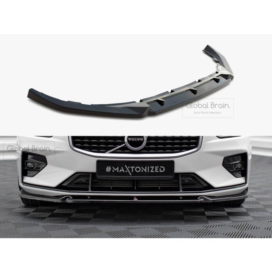【未使用】VOLVO V60/S60 フロントリップスポイラー Amazon | ボルボ専用ERST(エアスト) フロントリップスポイラー