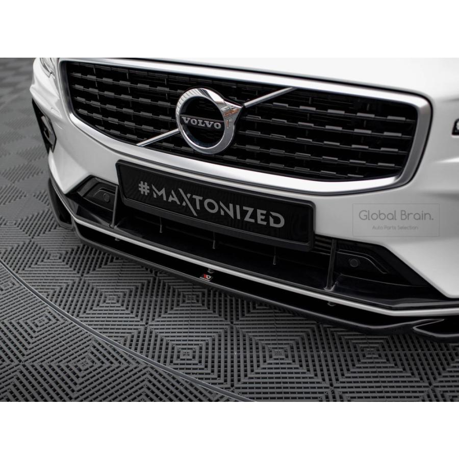 ボルボ S60 V60 B5 Rデザイン フロント リップ スポイラー Ver.2