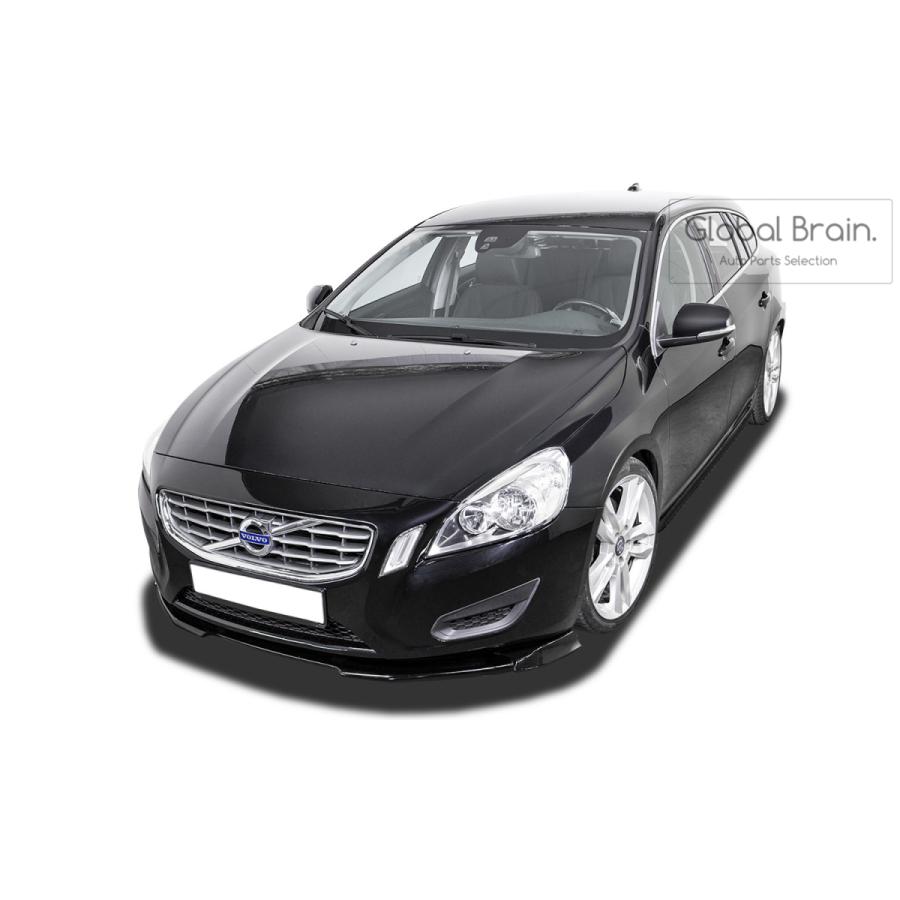 【未使用】VOLVO V60/S60 フロントリップスポイラー ボルボ 2010- S60 V60 フロント リップ スポイラー : Global