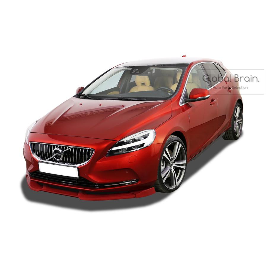 ボルボ（VOLVO） 2013- V40 MB 前期 フロント リップ スポイラー