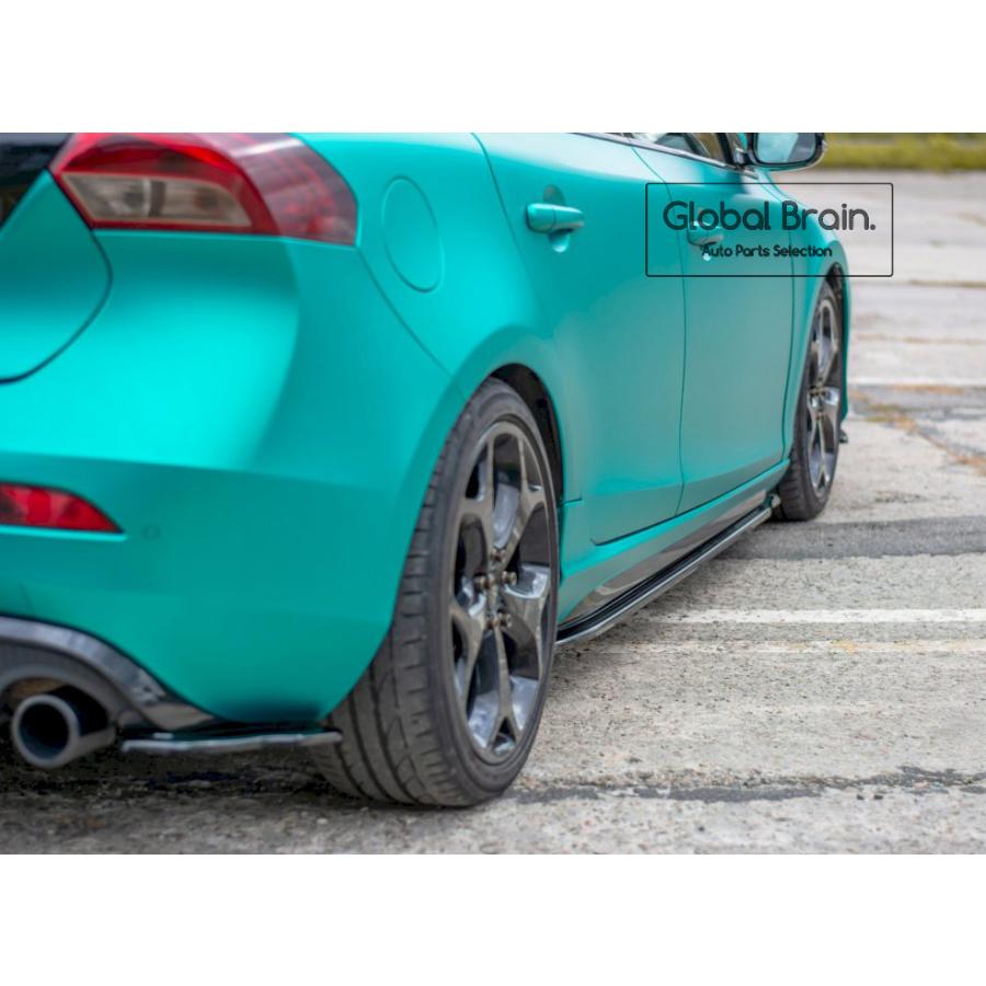 ボルボ（VOLVO） V40 Rデザイン サイド スカート カバー スポイラー