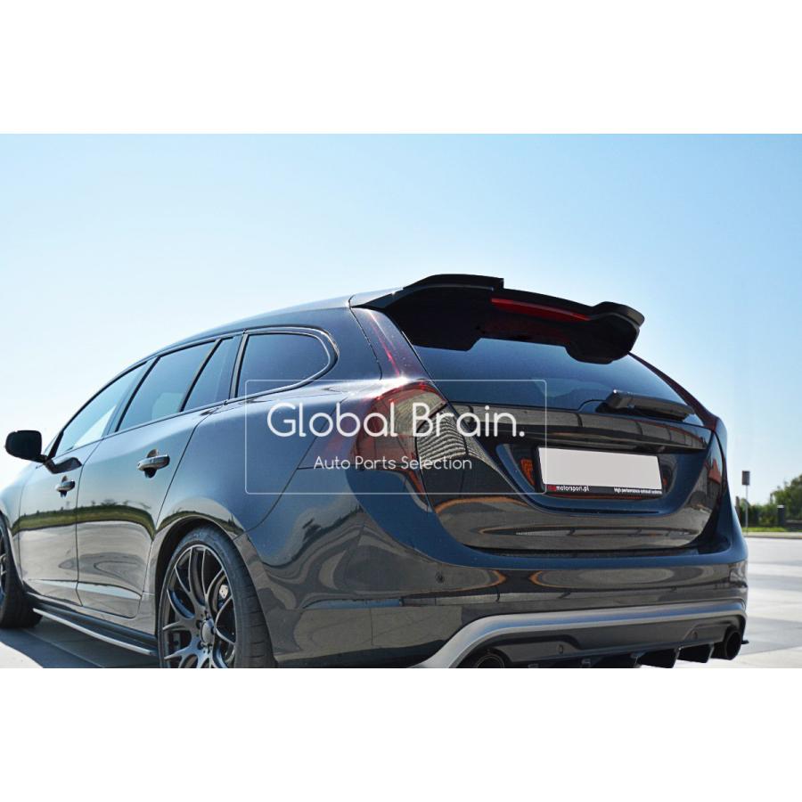 ボルボ（VOLVO） 2014- V60 後期 ポールスター リア ルーフ スポイラー
