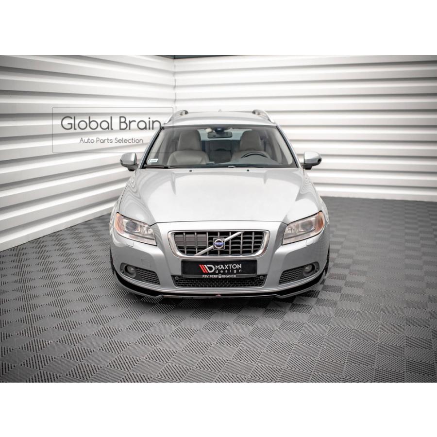 ボルボ（VOLVO） 2007-2013 V70 フロント リップ スポイラー V2
