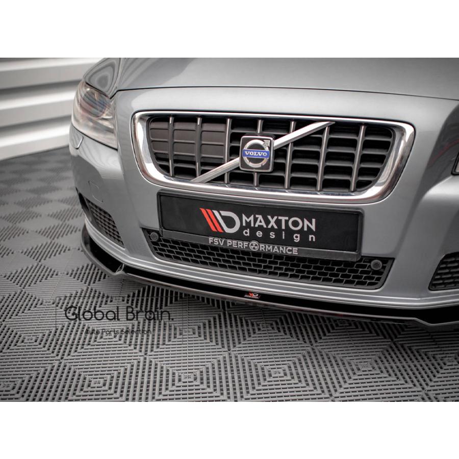 ボルボ（VOLVO） 2007-2013 V70 フロント リップ スポイラー V2