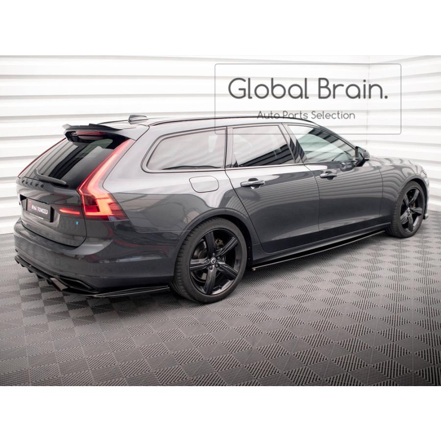 ボルボ（VOLVO） 2016-2020 V90 Rデザイン 前期 サイド スカート