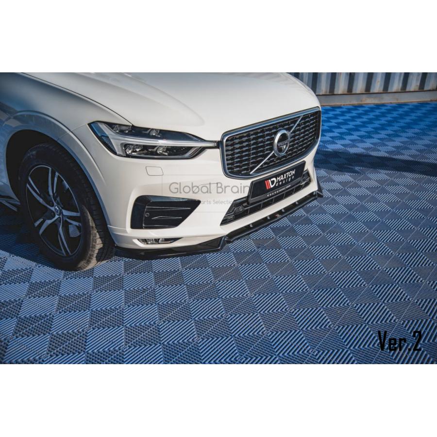 ボルボ（VOLVO） 2017- XC60 Rデザイン フロント リップ スポイラー
