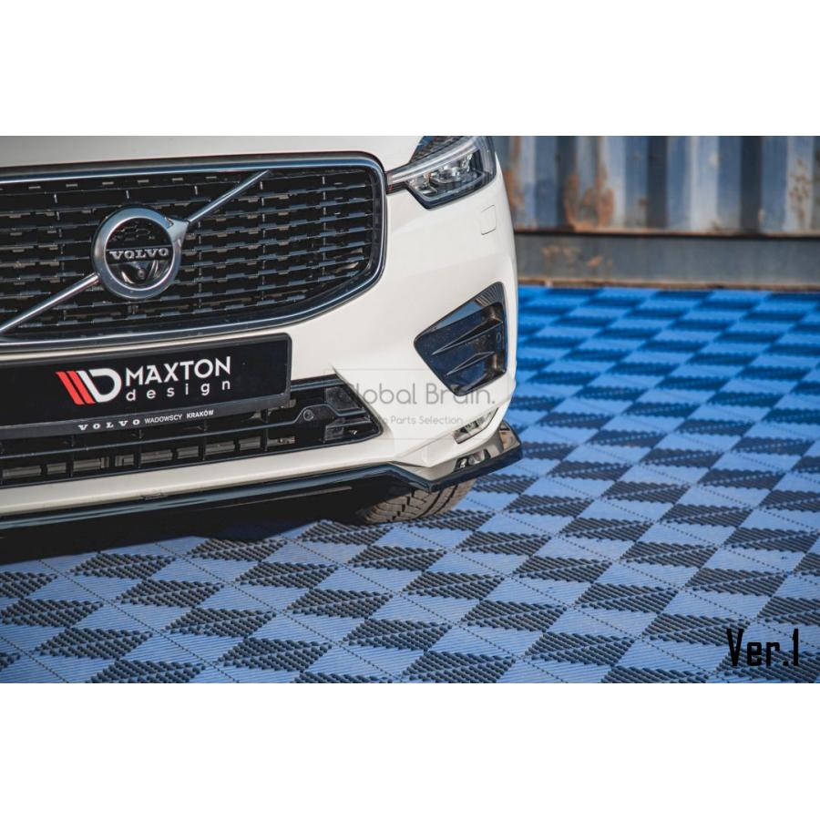 ボルボ（VOLVO） 2017- XC60 Rデザイン フロント リップ スポイラー