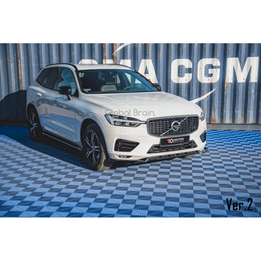 ボルボ（VOLVO） 2017- XC60 Rデザイン フロント リップ スポイラー
