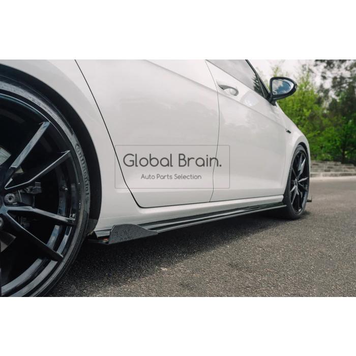 【希少】VW ゴルフ7 ヴァリアント サイドスカート　左右セット フォルクスワーゲン（Volkswagen） ゴルフ 7.5 R 後期 ヴァリアント