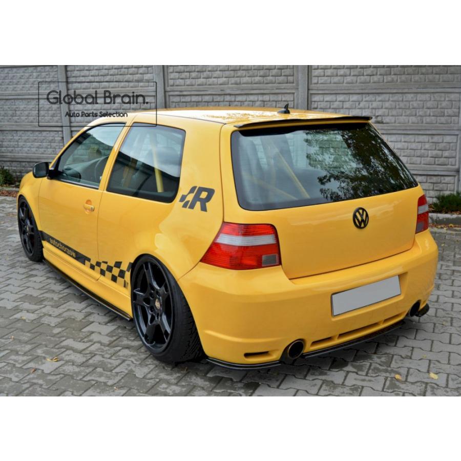 フォルクスワーゲン ゴルフ4 R32 リア サイド スプリッター