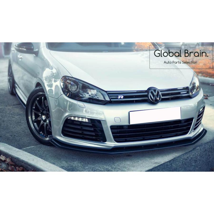 GOLF6 R フロントバンパー ゴルフ6 フォルクスワーゲン（Volkswagen） ゴルフ6 R フロント スプリッター