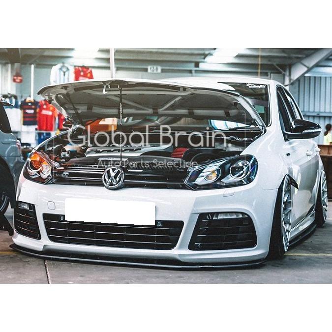 フォルクスワーゲン（Volkswagen） ゴルフ6 R フロント スプリッター