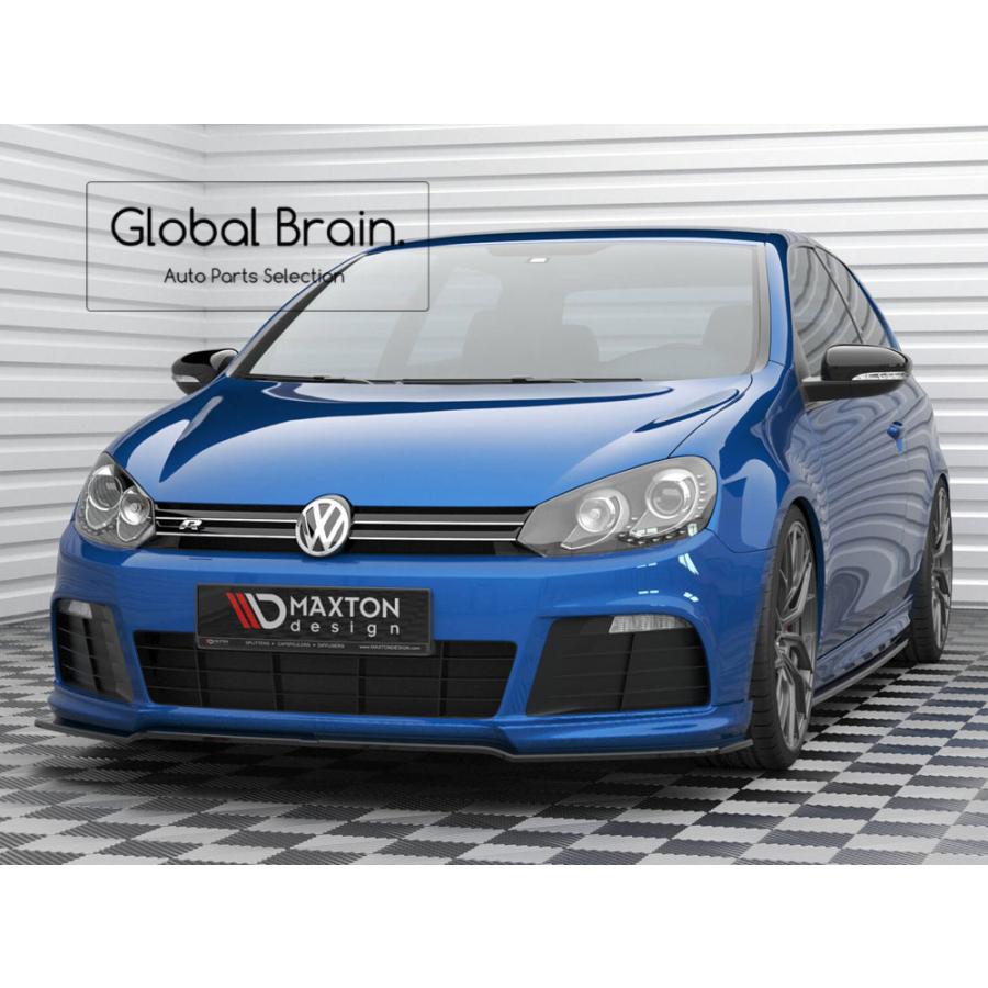 フォルクスワーゲン（Volkswagen） ゴルフ6 R フロント リップ スポイラー V2 : Global Brain - 通販 ...