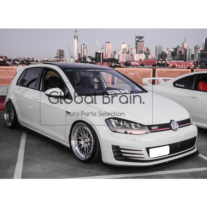 フォルクスワーゲンゴルフ7GTI R-LINE フロントリップ2013-2016 Amazon | フロントバンパースポイラーリップ フォルクスワーゲン