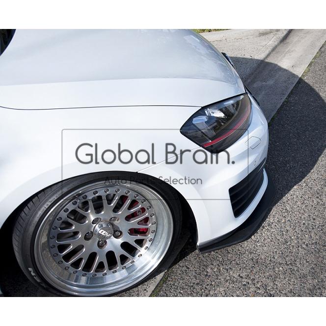 フォルクスワーゲン ゴルフ7 GTI フロント スプリッター リップ