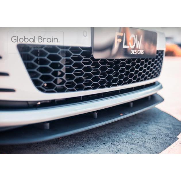 フォルクスワーゲン ゴルフ7 GTI フロント スプリッター リップ