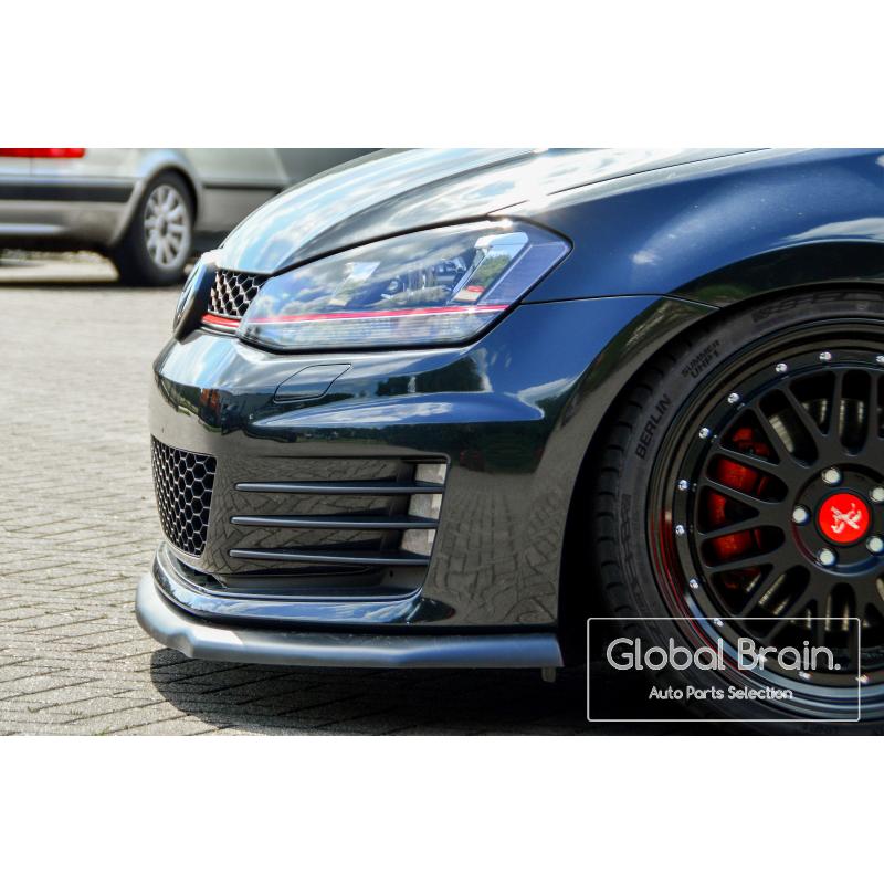 フォルクスワーゲンゴルフ7GTI R-LINE フロントリップ2013-2016 For VW Golf 7 MK7 GTI R Rline 2013-2016 Black Car Front