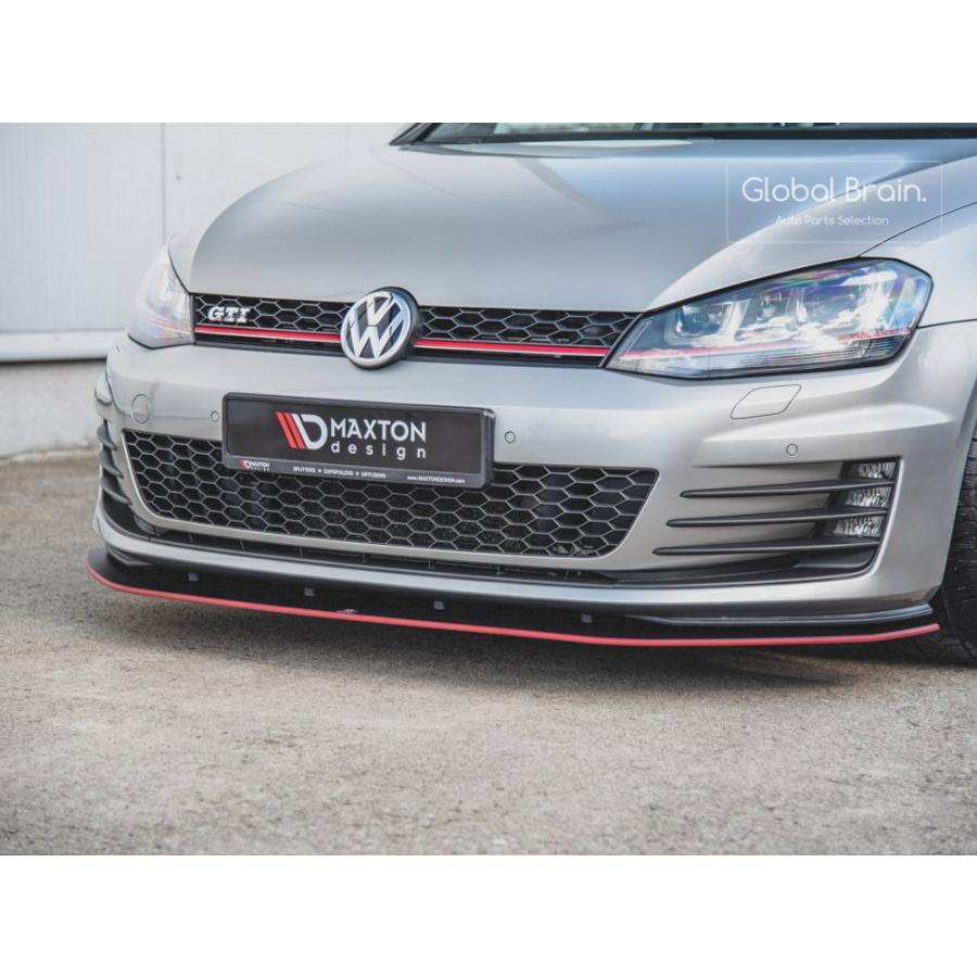 フォルクスワーゲン ゴルフ7 GTI 前期 フロント リップ スポイラー｜globalbrain｜02