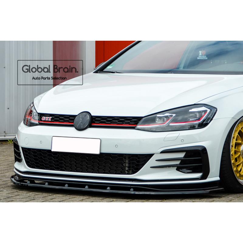 フォルクスワーゲン ゴルフ 7.5 GTI TCR フロント バンパー リップ 