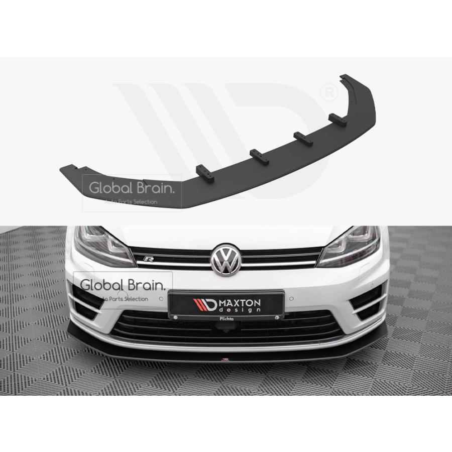 フォルクスワーゲン ゴルフ7 R 前期 フロント リップ スポイラー