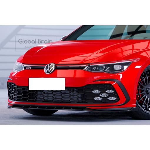 フォルクスワーゲン ゴルフ8 GTI Rライン フロント リップ スポイラー