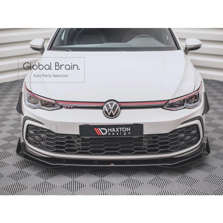 フォルクスワーゲン ゴルフ 8 Rライン/GTI フロント バンパー カナード