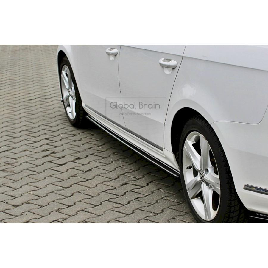【新品】フォルクスワーゲン,vw,パサートb7 サイドステップ フォルクスワーゲン（Volkswagen） パサート 3C B7 Rライン サイド