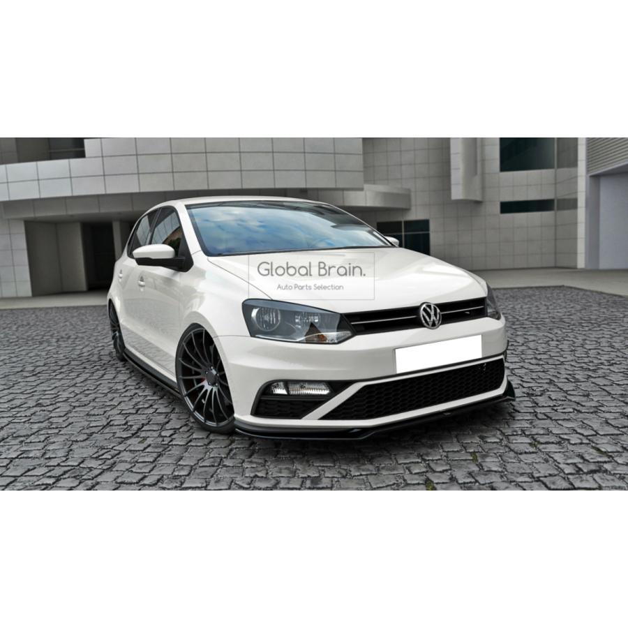 フォルクスワーゲン ポロ 5 6R GTI フロント リップ スポイラー V2 vwpolo56rgtifrontmaxton