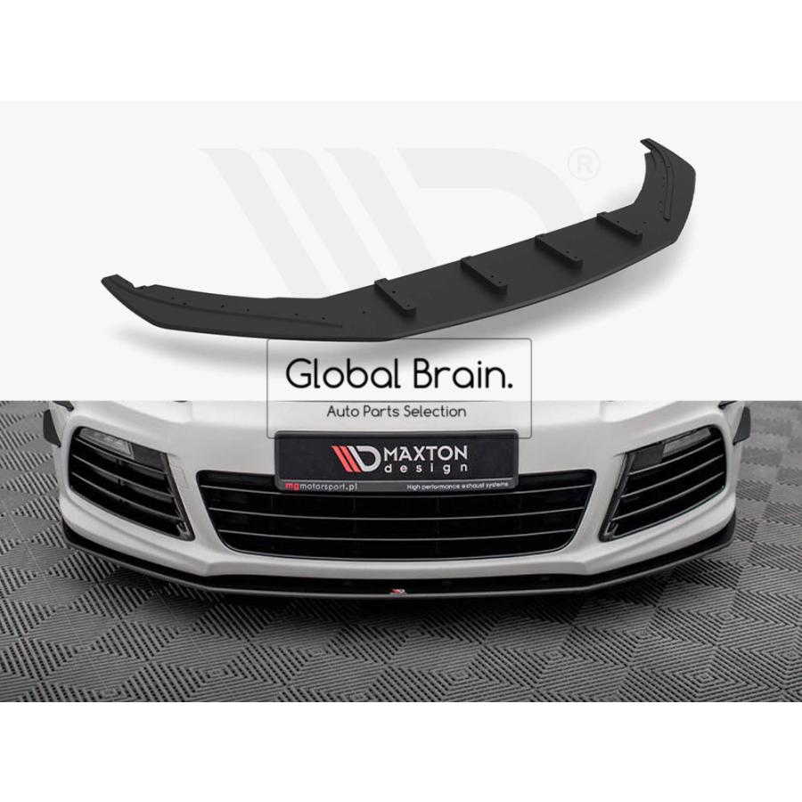 クロッコ:Volkswagen siroccoR専用 ハーフスポイラー フォルクスワーゲン シロッコ R フロント リップ スポイラー