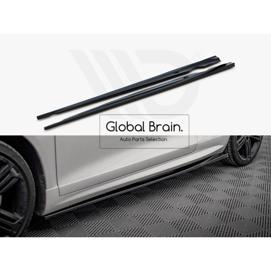 送料無料 VW　シロッコ　Scirocco R 　スカッフ プレート フォルクスワーゲン シロッコ R サイドスカート ディフューザー