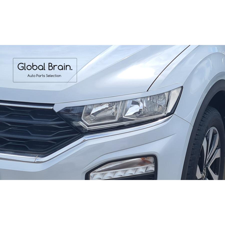 フォルクスワーゲン T-Roc Tロック ヘッドライトカバー アイ