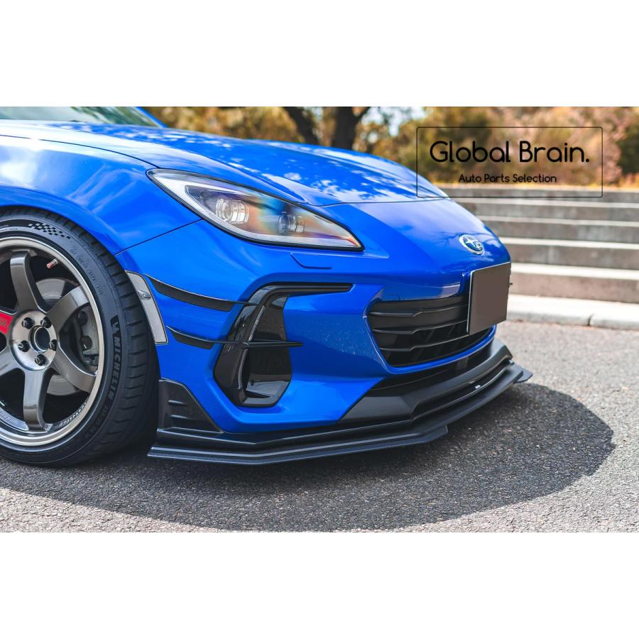 BRZ スバル ZD8 STI フロント リップ スプリッター用 エクステンション