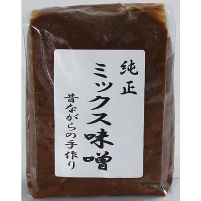 真生塩を使用　純正ミックス味噌　1Kg | 