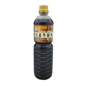 にがりの害のない真生塩を使用 当店人気no 1 たまり醤油 1000ml