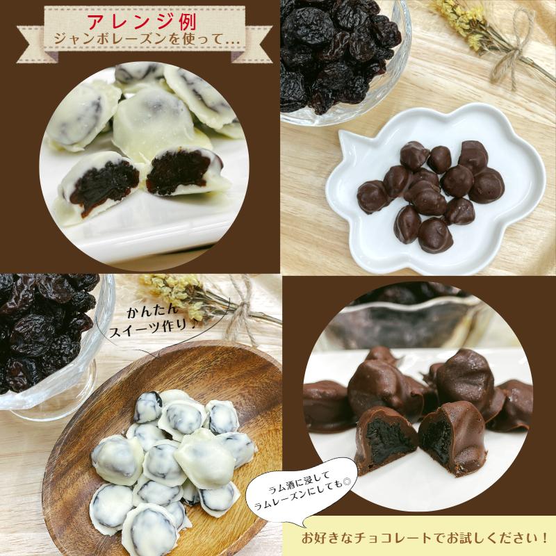 ジャンボ レーズン 1kg (500g×2袋) 砂糖不使用 大粒 葡萄 ブドウ