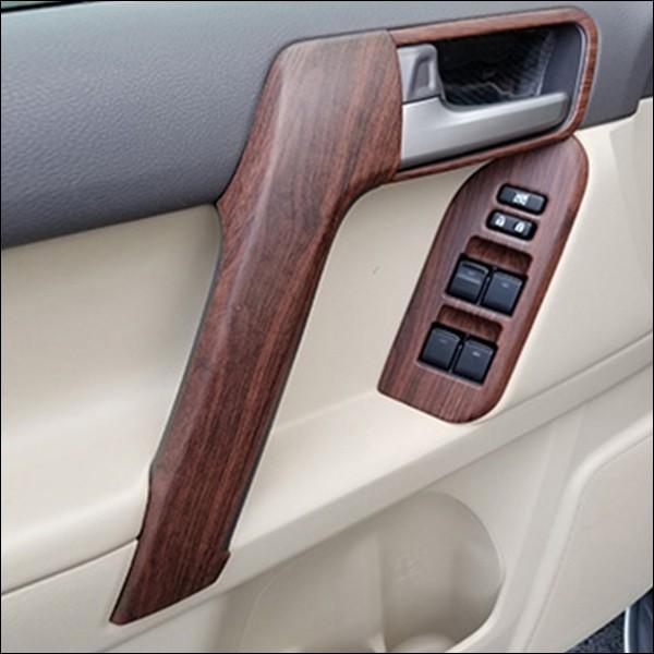 トヨタ純正 ランドクルーザープラド 150系 メッキインナードアハンドル