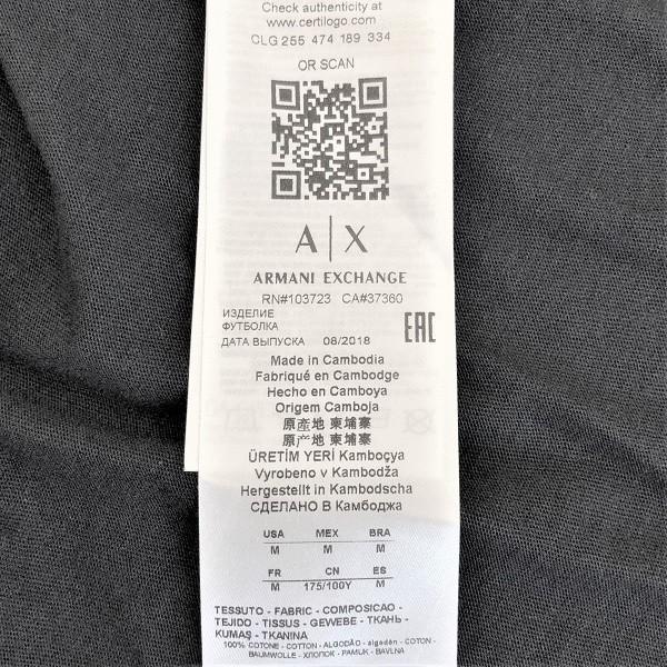 売り切れ必至 A X Tシャツ トップス カットソー メンズ 半袖 6zztda 赤黒 M 交換無料 Studenjoy Com