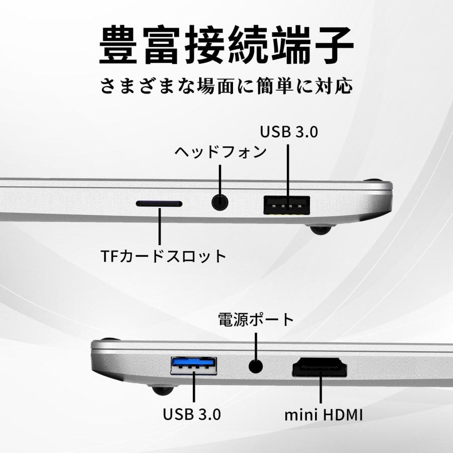 15.6型 インテル N95高速 CPU 4コア/1.7GHz~3.4GHz/NvMe対応高速SSD