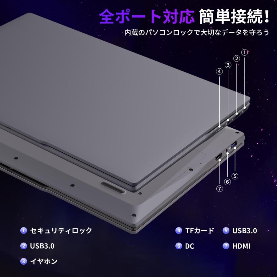 ノートパソコン 15.6型/i3-6100U MS office2024 /16GB RAM 512GB NVMe