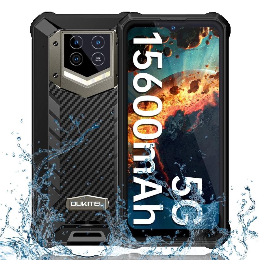 OUKITEL WP15 6.5インチ 5Gスマホsimフリー、スマートフォン本体 android 11 防水防塵耐衝撃 128GB+8GB 48MP  15,600mAhの大容量バッテリー :OUKITEL-WP15:PC Mall - 通販 - Yahoo!ショッピング