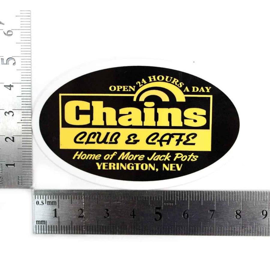 ステッカー アメカジ シール Chains メッセージステッカー 防水