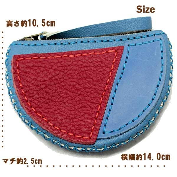 パッチワーク コインケース 本革 小物入れ デザイン 小銭入れ アジアン